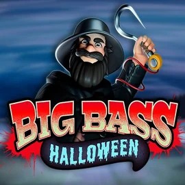 Big Bass Halloween logo by Pragmatic Play at Vauhdikas CasinoBig Bass Halloween