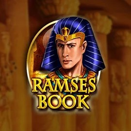 Ramses Book Deluxe logo by Gamomat at Vauhdikas CasinoRamses Book Deluxe
