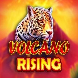 Volcano Rising slot logo by RubyPlay at Vauhdikas CasinoVolcano Rising